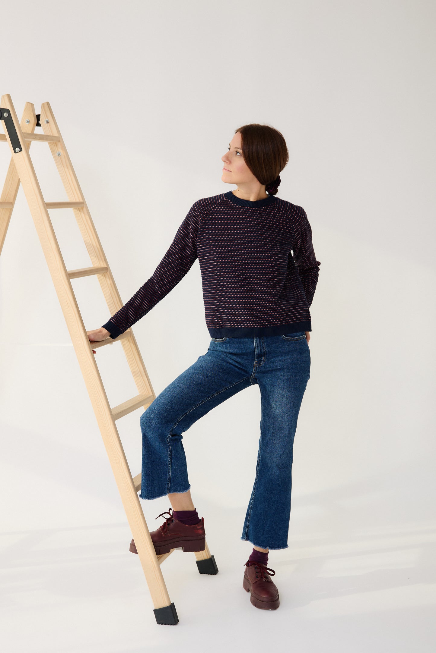 Jersei Puntets blau marí