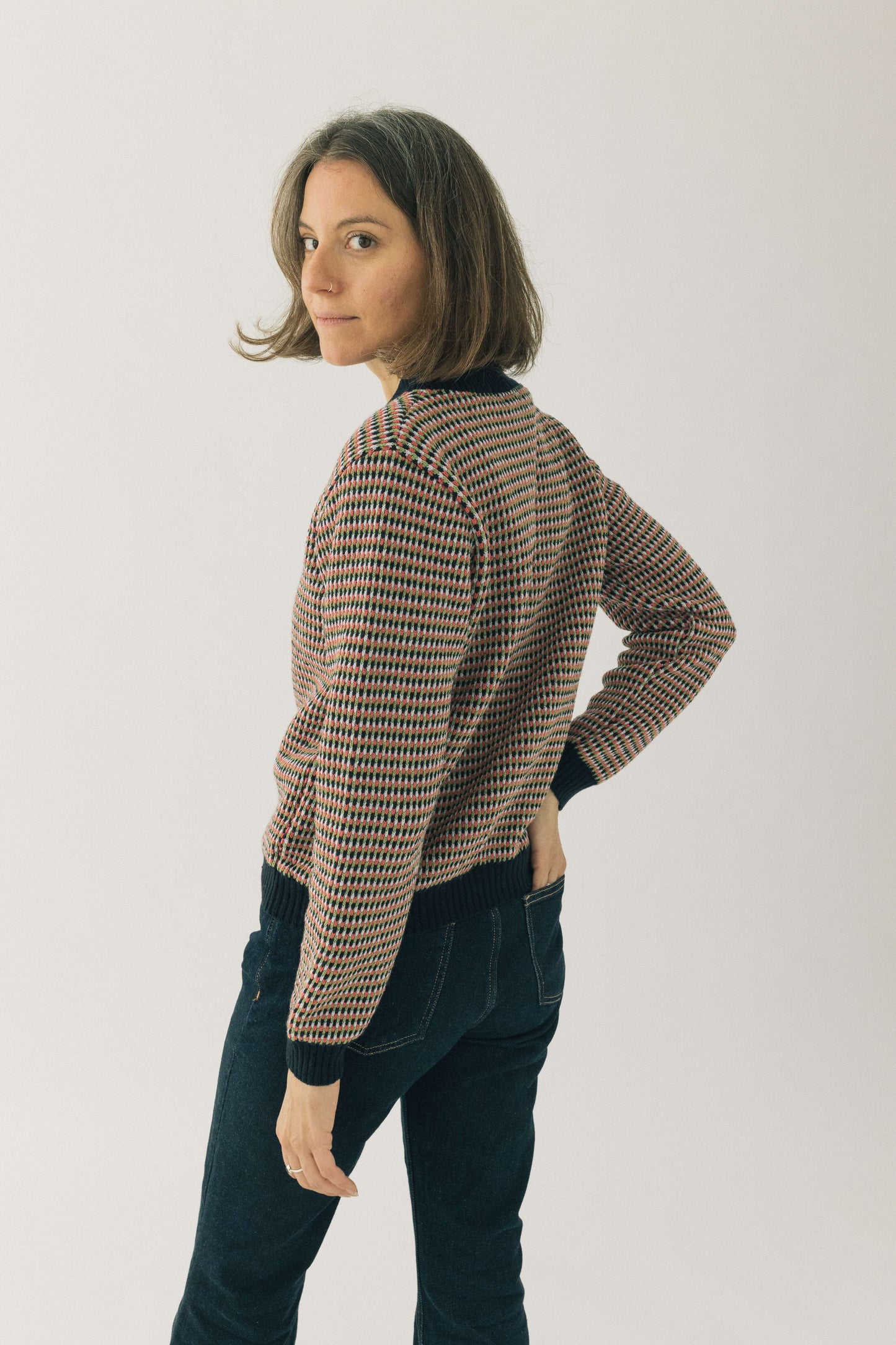 Jaqueta Periquito blau marí - dona