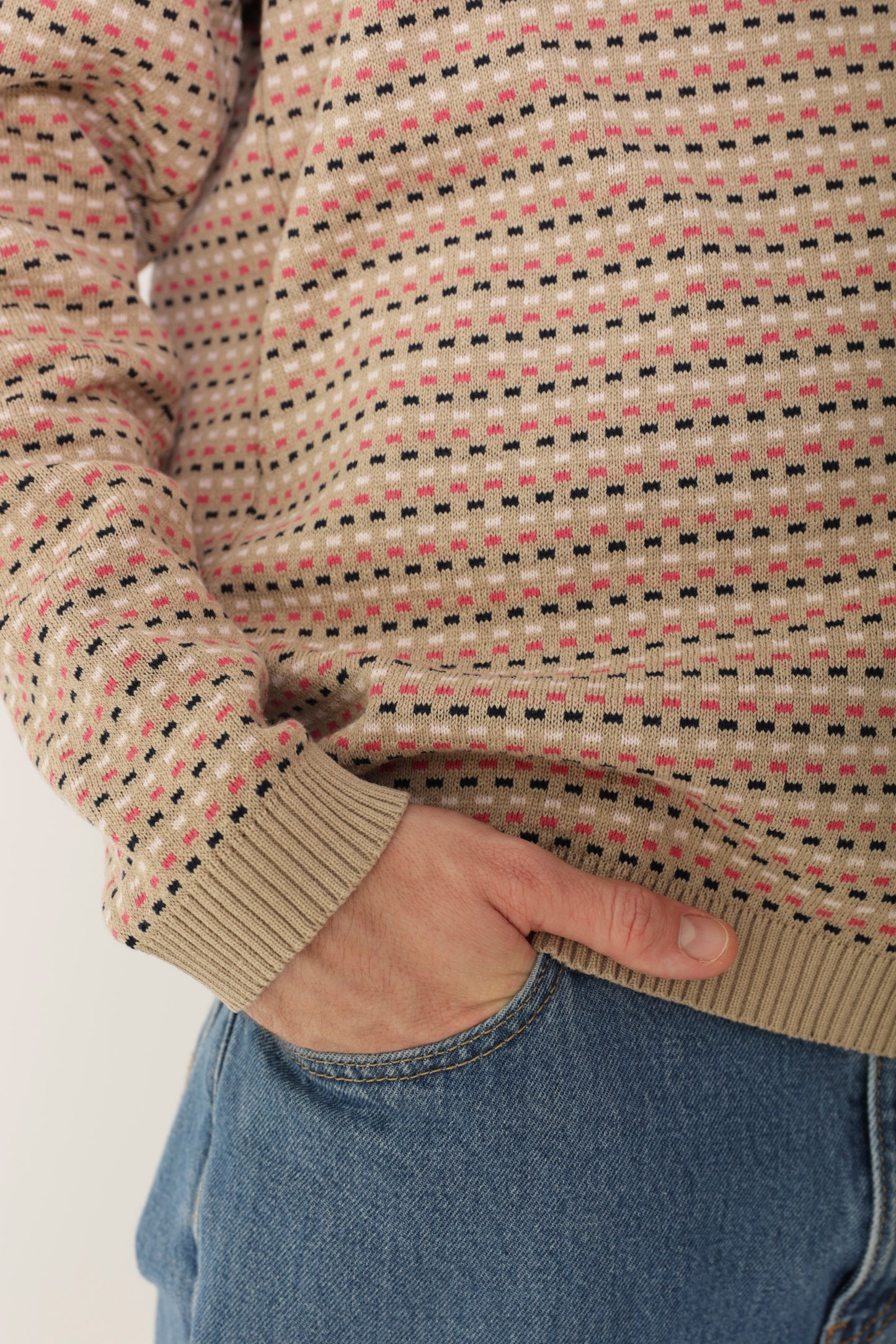 Navy blue Periquito jacket - man