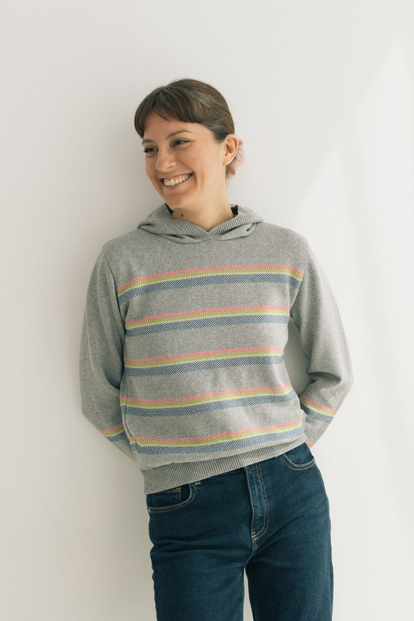 Sudadera de rayas