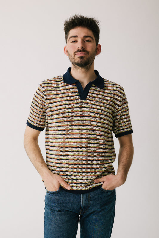 Polo Calado de rayas - Hombre
