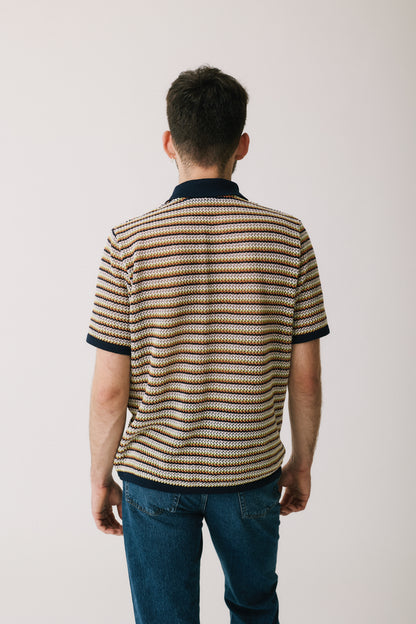 Striped Polo Shirt - Men