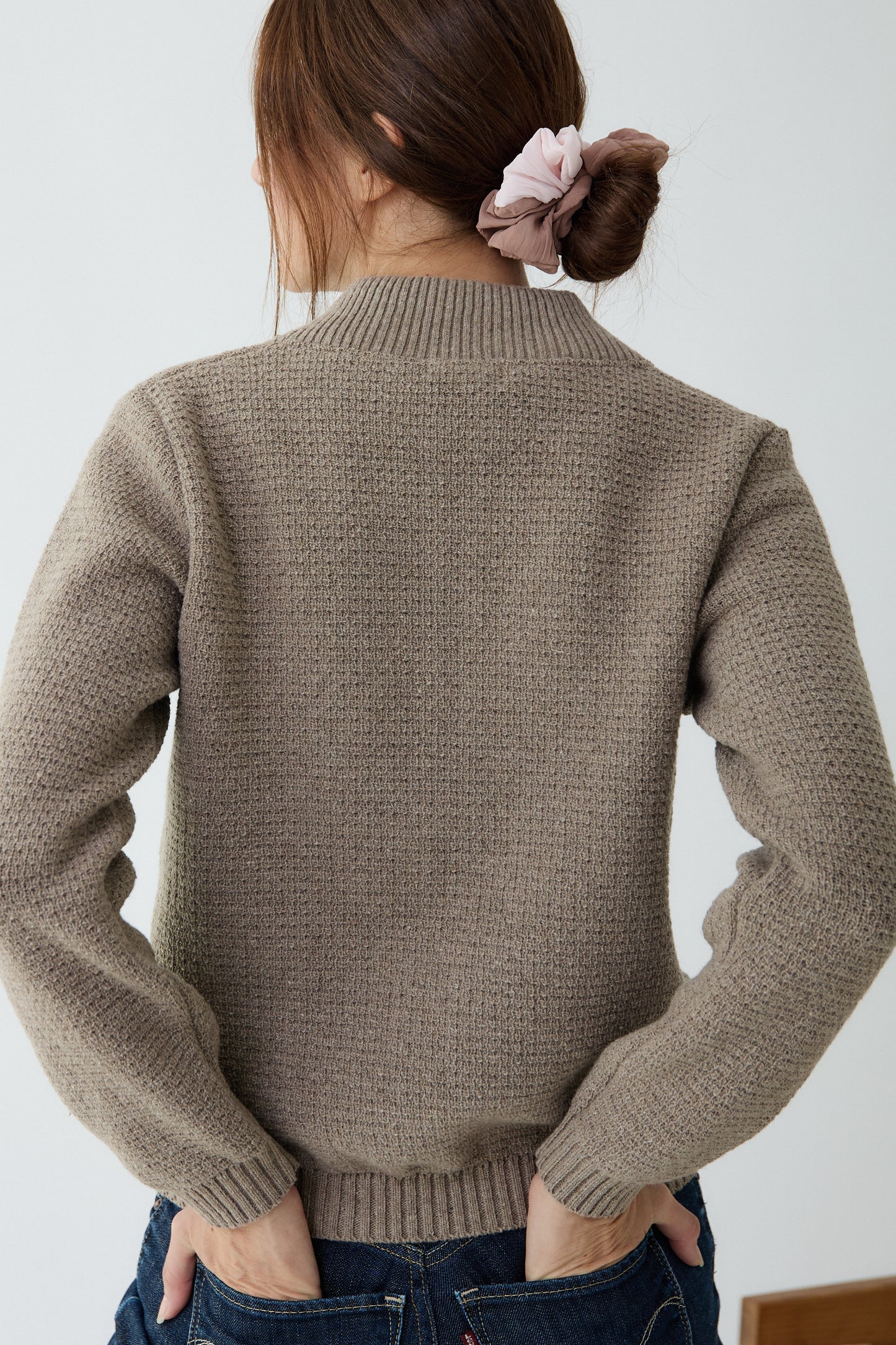 Jaqueta Llisa arena - dona