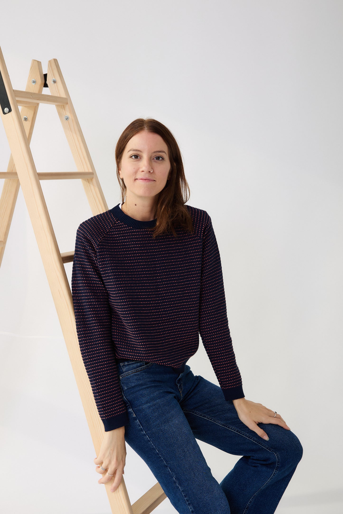 Jersei Puntets blau marí