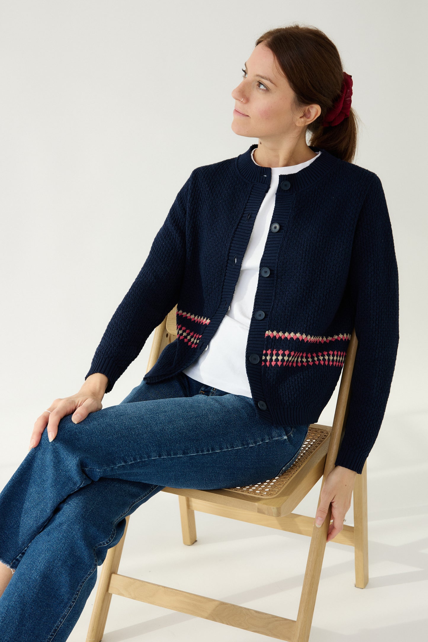 Cardigan Bubol blau marí