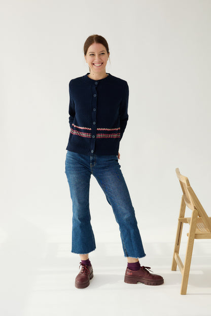 Cardigan Bubol blau marí