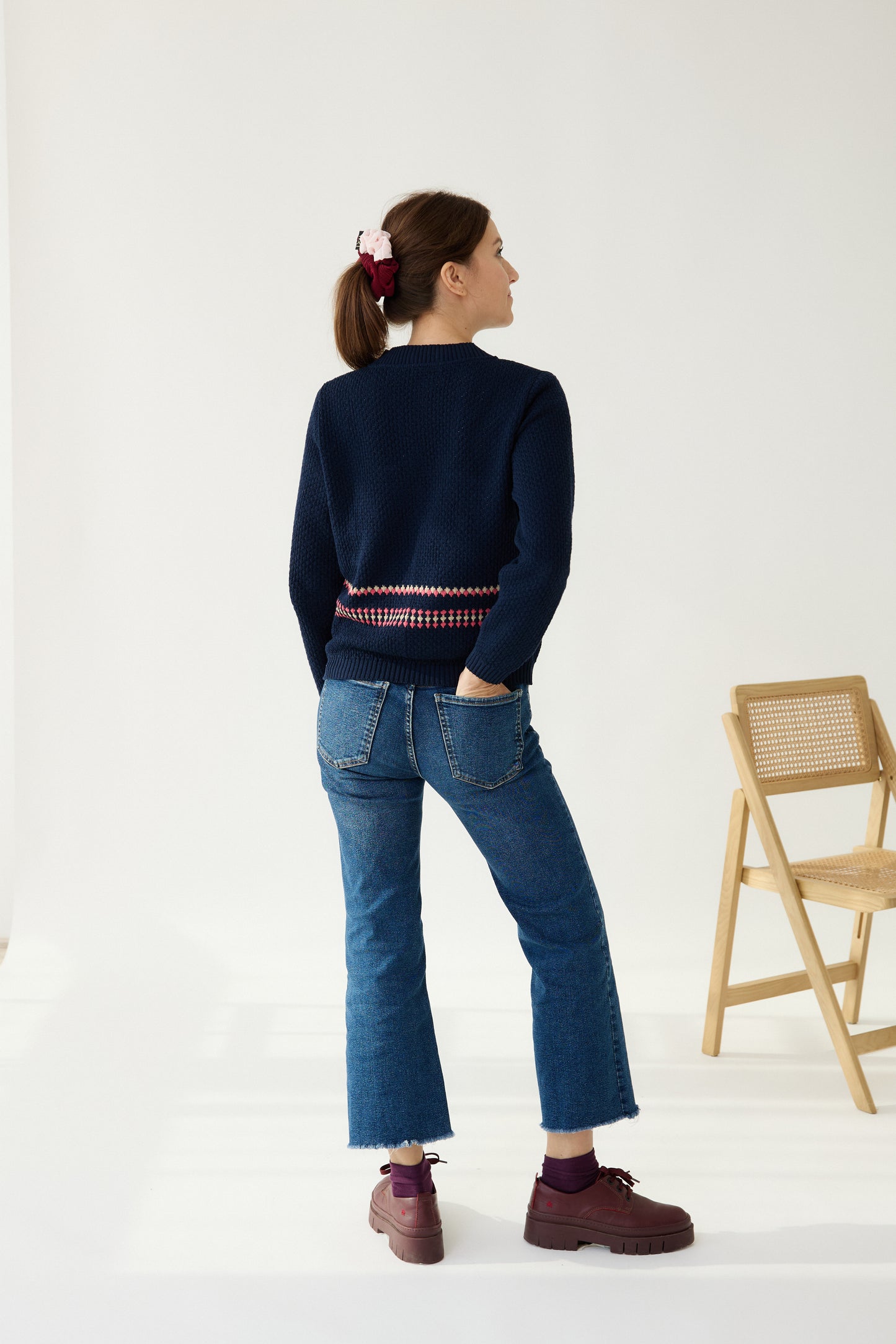 Cardigan Bubol blau marí