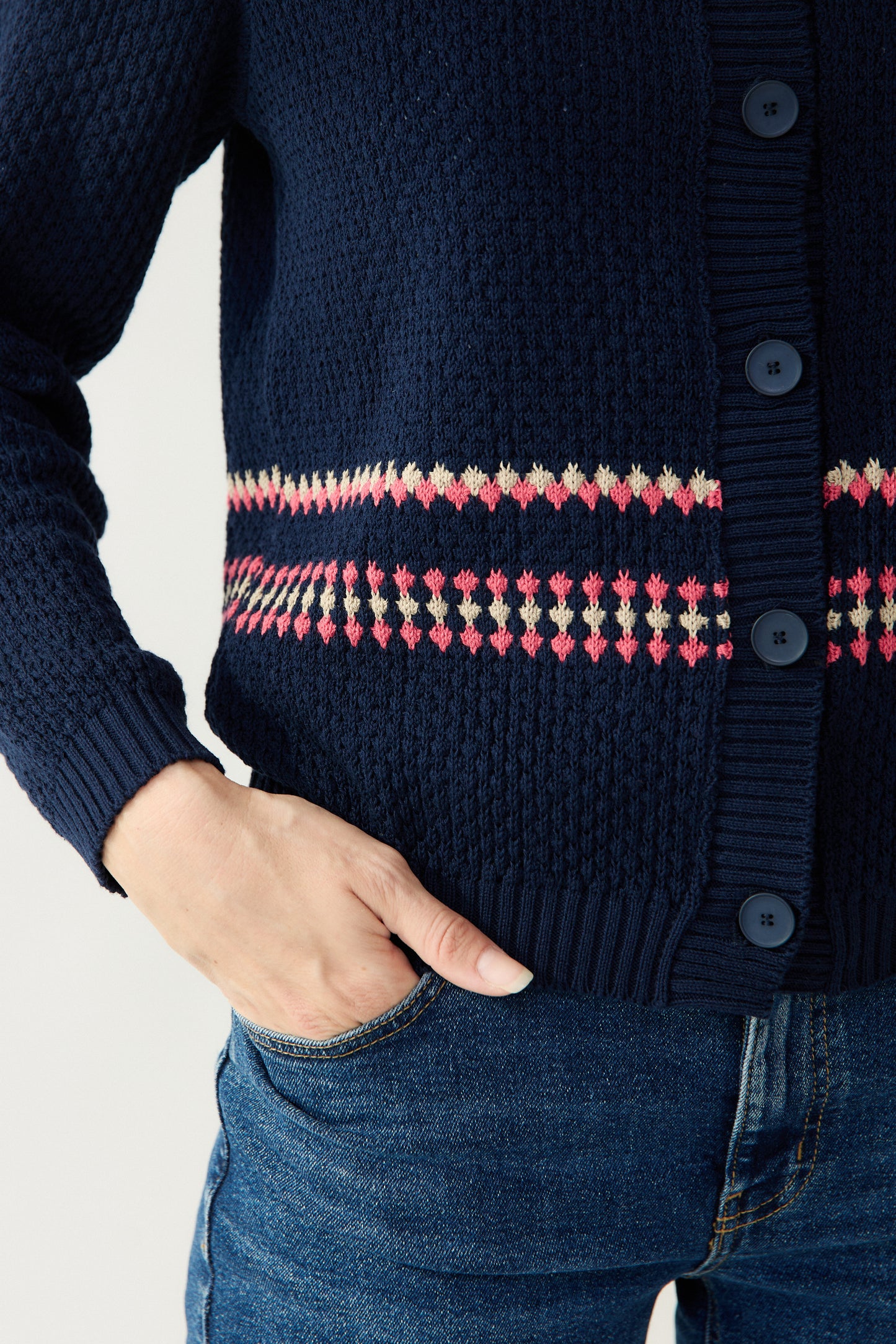 Cardigan Bubol blau marí