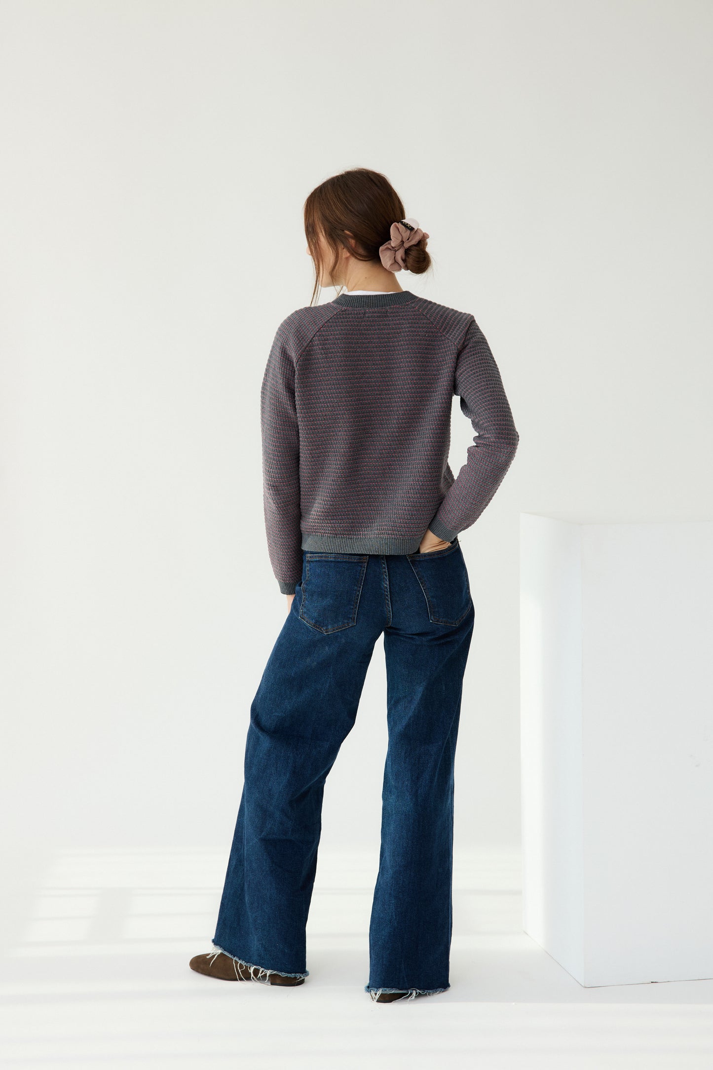 Jersei Puntets gris marengo