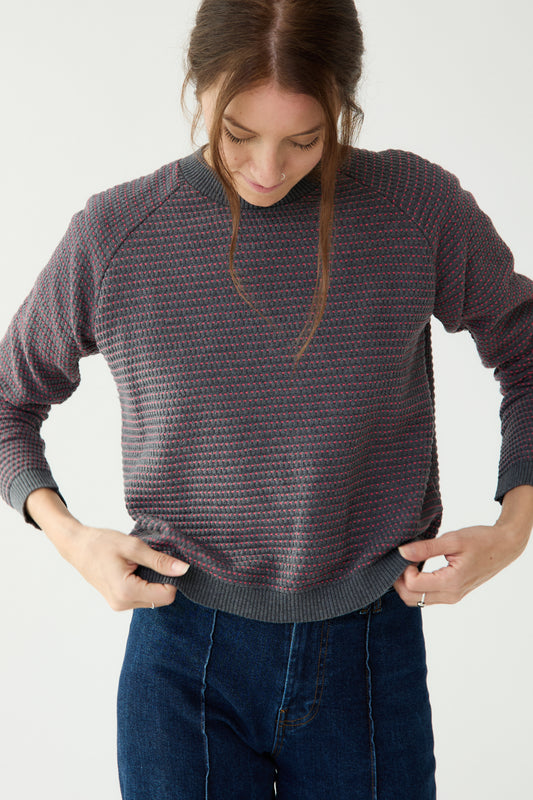 Jersei Puntets gris marengo