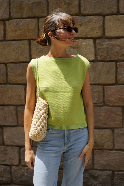 Wow Apple Green-Lime Top