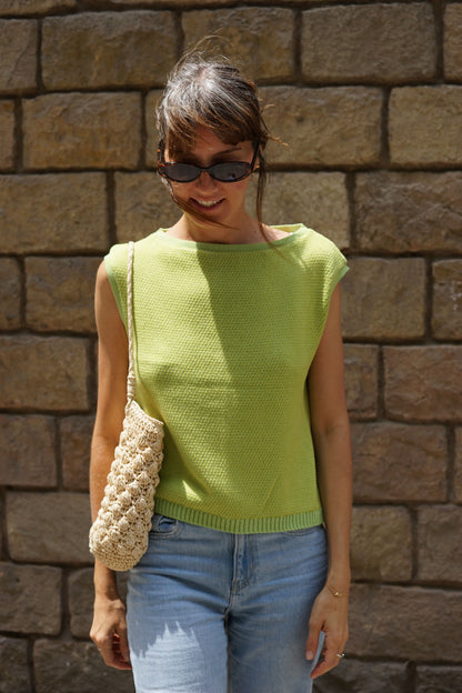 Wow Apple Green-Lime Top