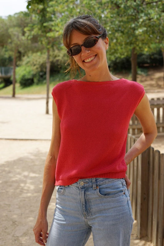 Top Wow Coral-Fucsia