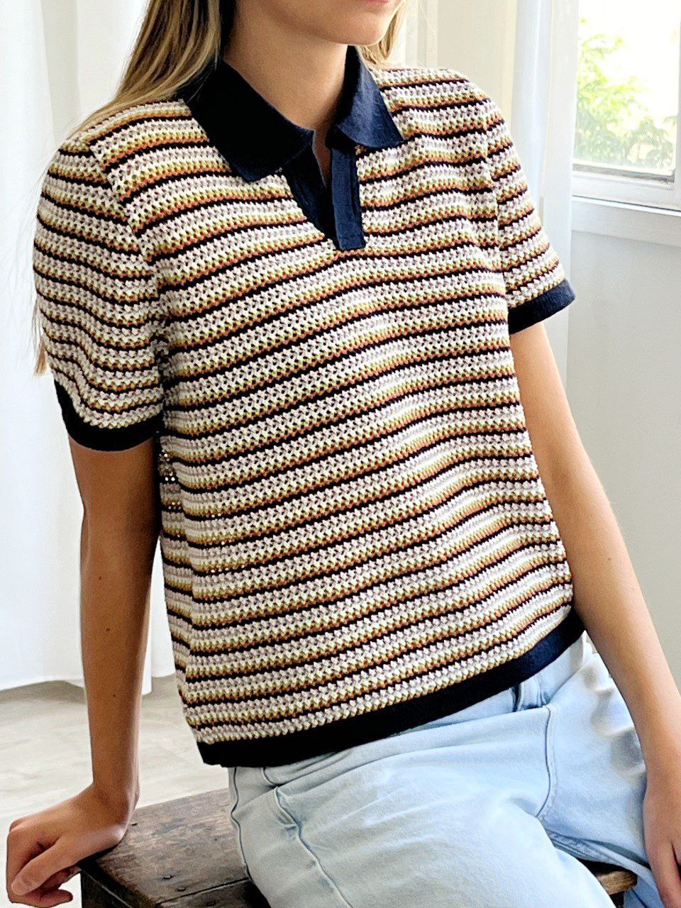 Polo azul marino