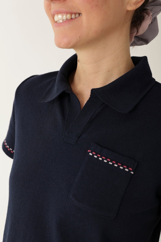 Polo azul marino